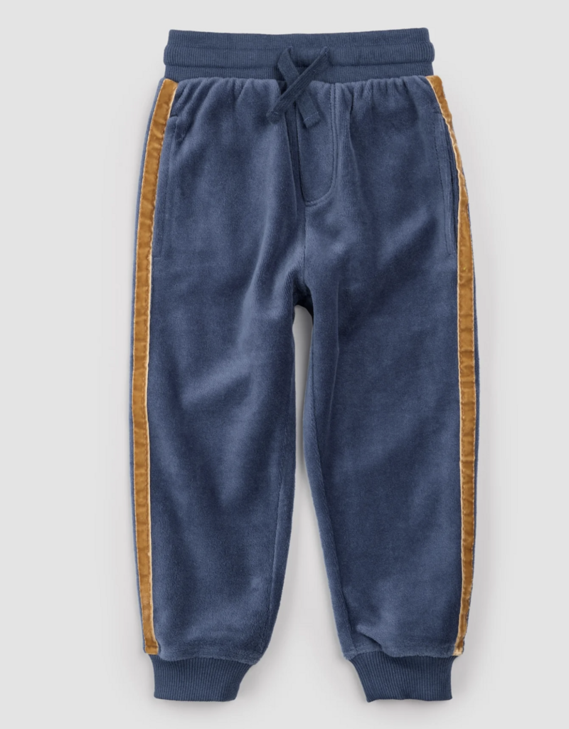 miles the label PANT KNIT BLUE DUSTY