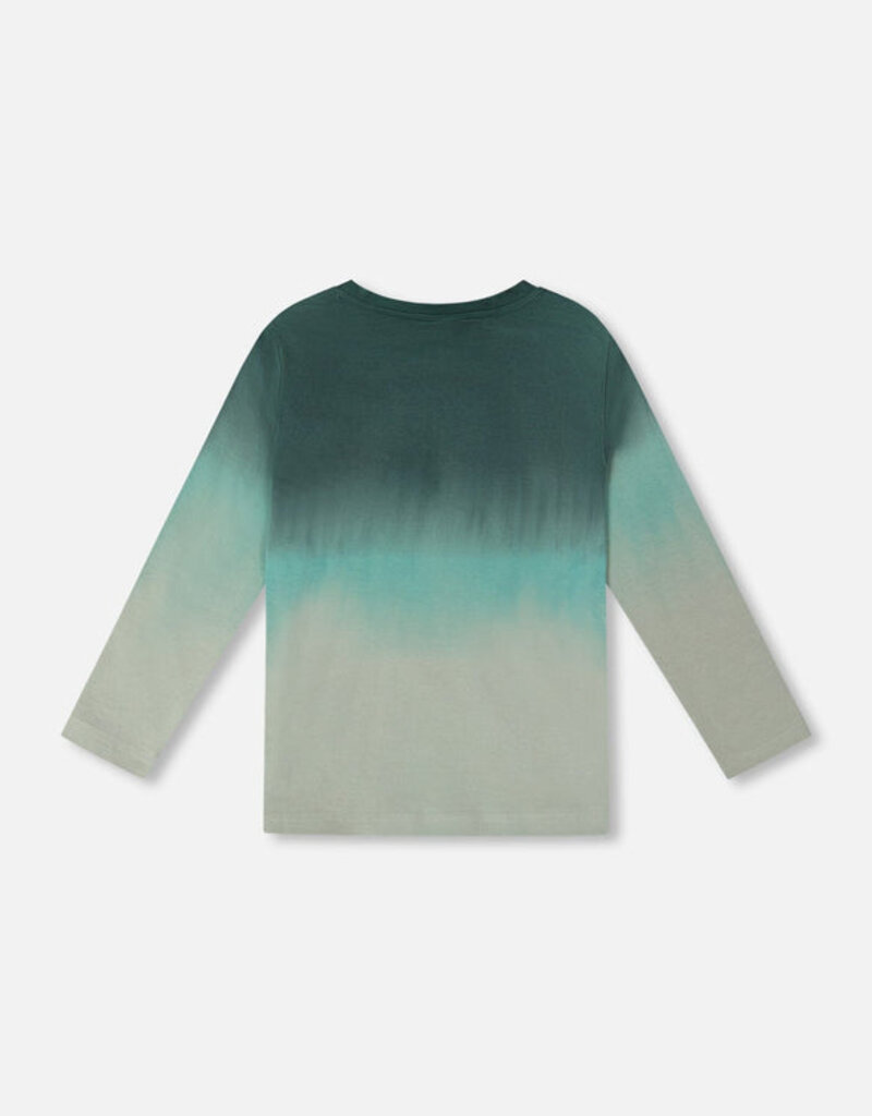 Deux par Deux Organic Tee Hunter Green Roar