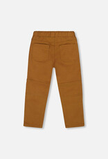 Deux par Deux Stretch Joggers w/Patch Pockets Brown