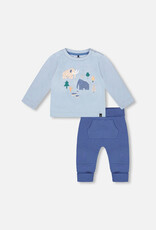 Deux par Deux TShirt Pant Set Mammoth