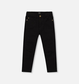Deux par Deux SALE Boys Stretch Twill Pants Black