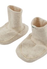 oh baby! BABY RIB SNOWDRIFT BOOTIES NATURAL
