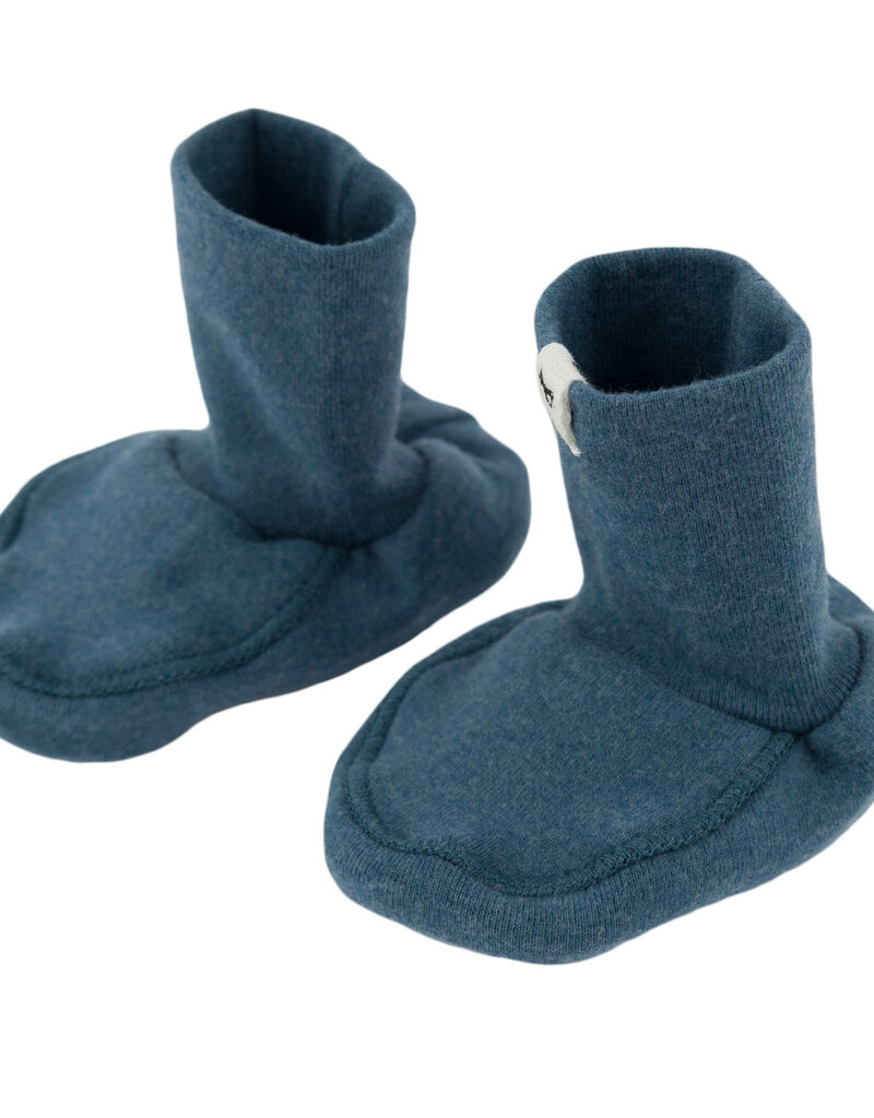 oh baby! BABY RIB SNOWDRIFT BOOTIES OCEAN