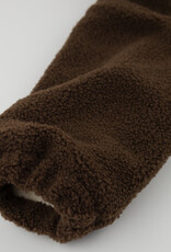 oh baby! BEAR FACES SHERPA TAHOE JACKET CHESTNUT