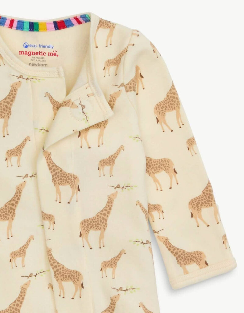 Magnetic Me Cream Jolie Giraffe Footie