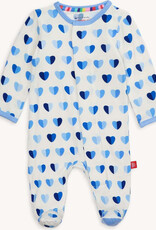 Magnetic Me BLUE XOXO MODAL FOOTIE