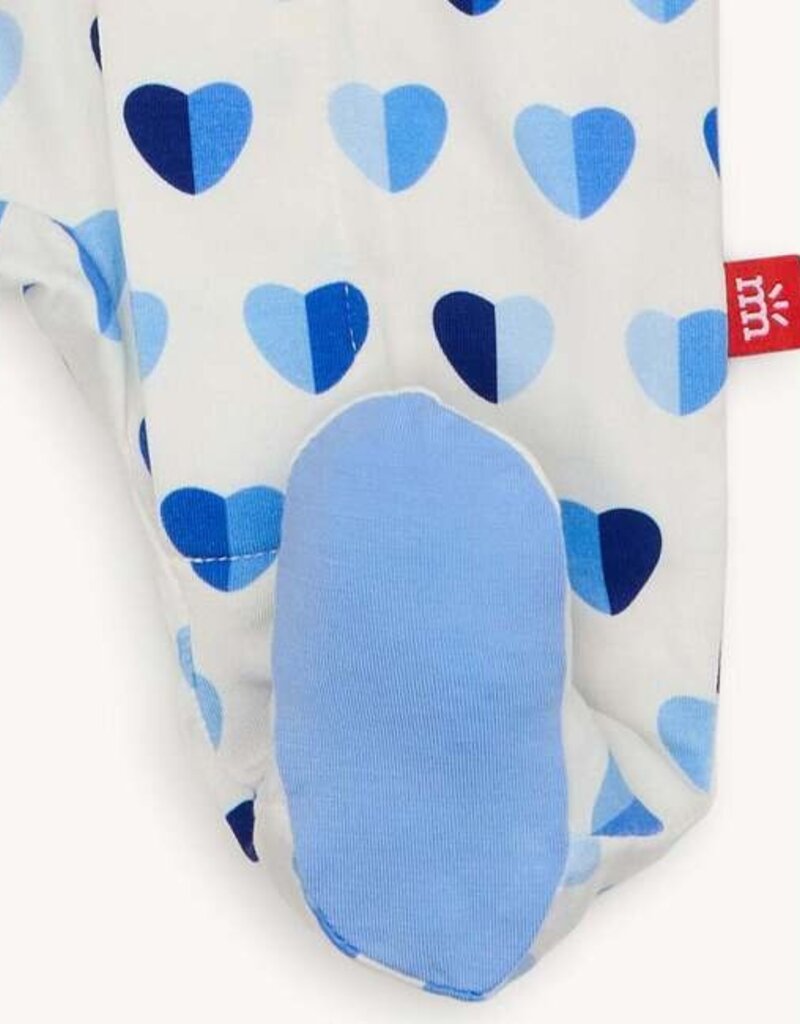Magnetic Me BLUE XOXO MODAL FOOTIE