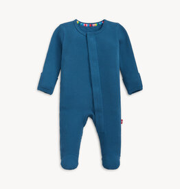 Magnetic Me Dark Blue Waffle Footie