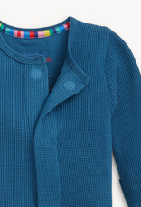 Magnetic Me Dark Blue Waffle Footie