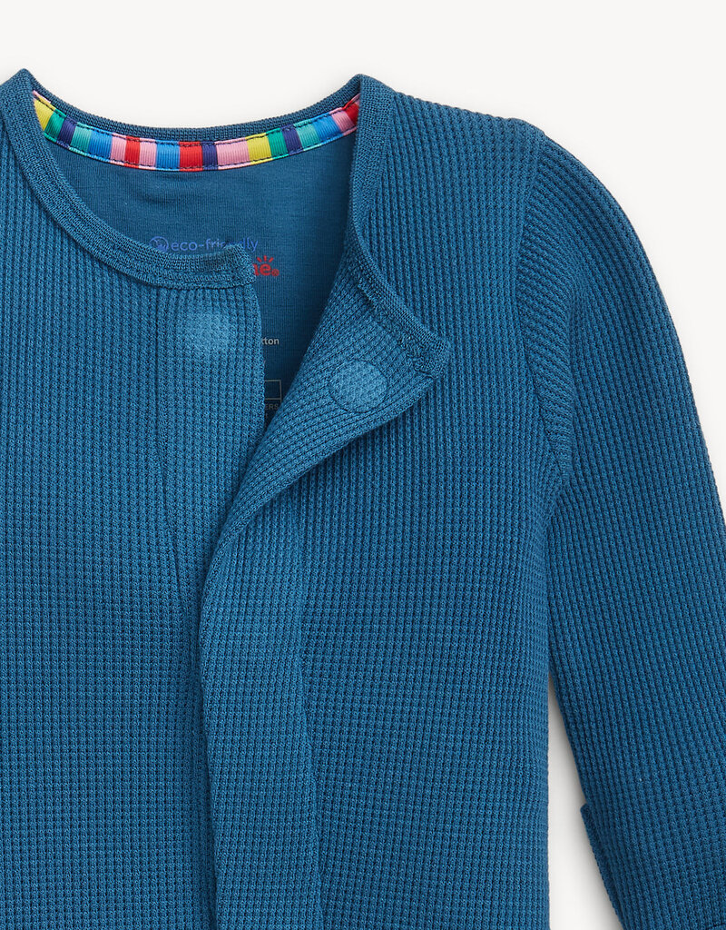 Magnetic Me Dark Blue Waffle Footie