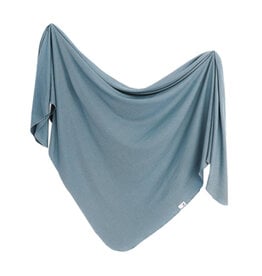 Copper Pearl Rib Knit Blanket Atlantic