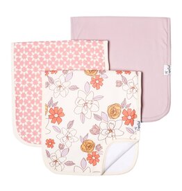 Copper Pearl Burp Cloths  Set Ferra