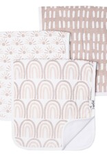 Copper Pearl Burp Cloths Bliss Set