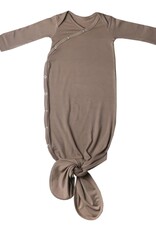 Copper Pearl Newborn Knotted Gown Gobi