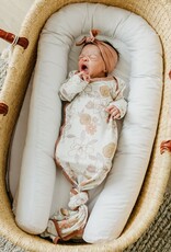Copper Pearl Newborn Knotted Gown Ferra