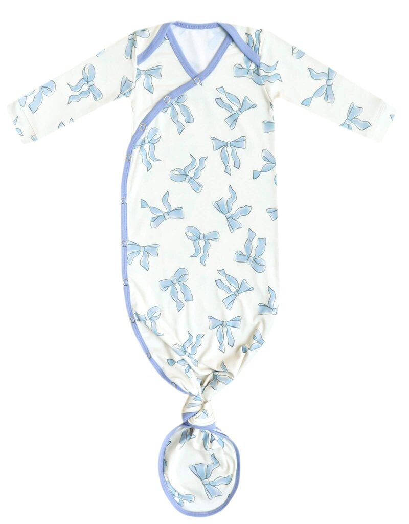 Copper Pearl Newborn Knotted Gown Daphne