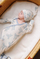 Copper Pearl Newborn Knotted Gown Daphne