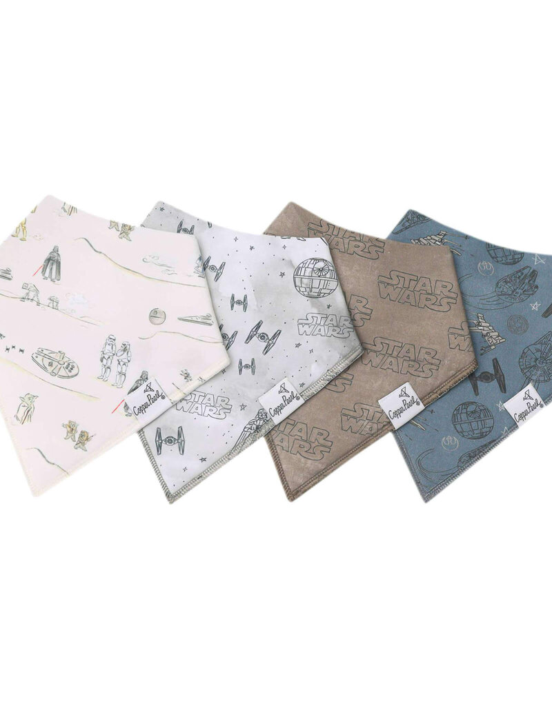 Copper Pearl Baby Bandana Bib Set 4 Tatooine