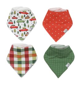Copper Pearl Baby Bandana Bib Set 4 Griswold