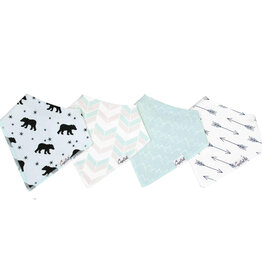 Copper Pearl Baby Bandana Bib Set 4 Archer