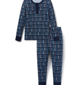 Petite Plume SALE Kids Pima Snug Fit Pajamas Ski Trails
