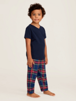 Petite Plume Kids Brushed Cotton Pajama Pant Windsor Tartan