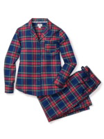 Petite Plume SALE. Womens Brushed Cotton PJ Set Windsor Tartan