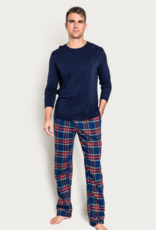 Petite Plume Mens Brushed Cotton Pant Windsor Tartan