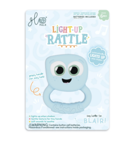 Glo Pals GLO PALS Light Up Rattle Blair Blue