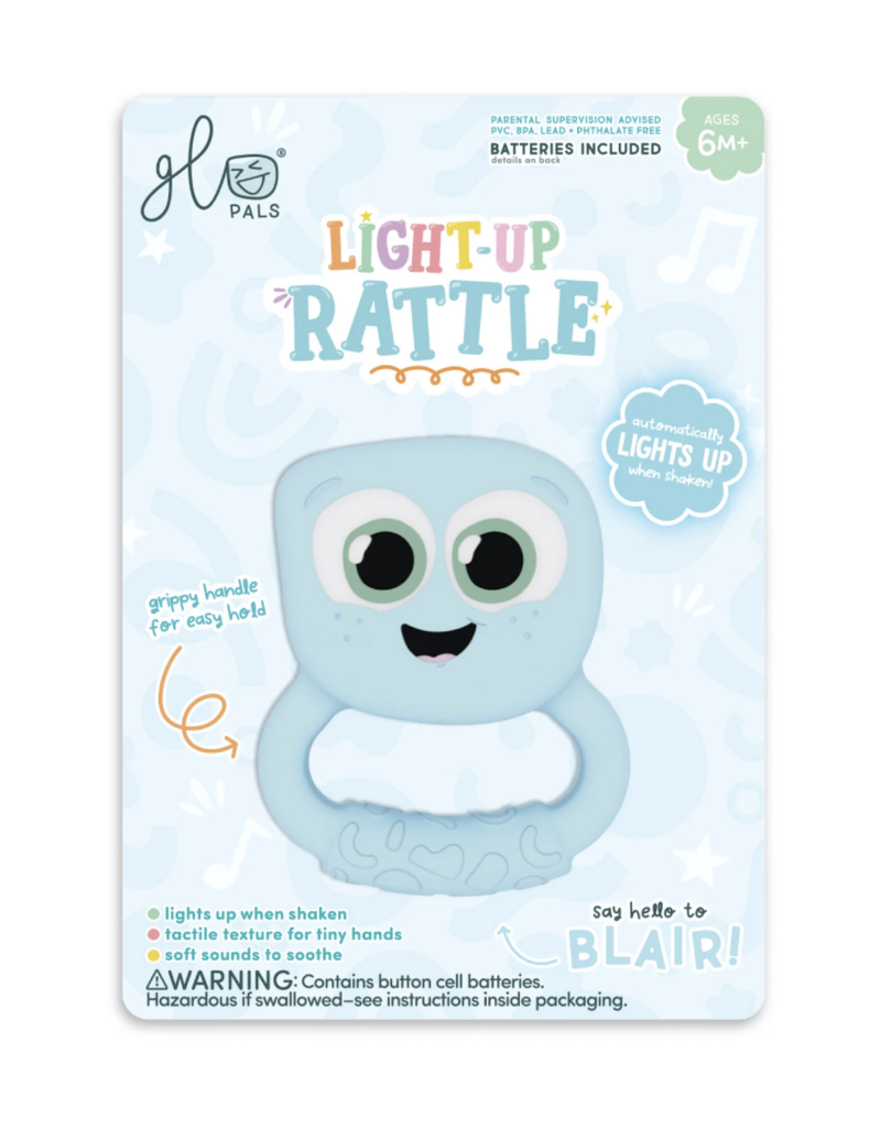 Glo Pals GLO PALS Light Up Rattle Blair Blue