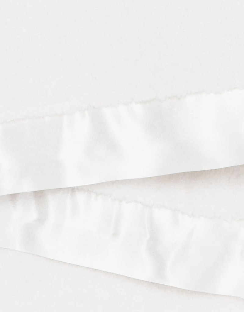 Little Giraffe Luxe Baby Blanket Cream