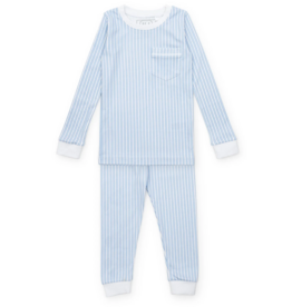 Lila + Hayes Bradford Pima Cotton Pajama Set Classic Stripe