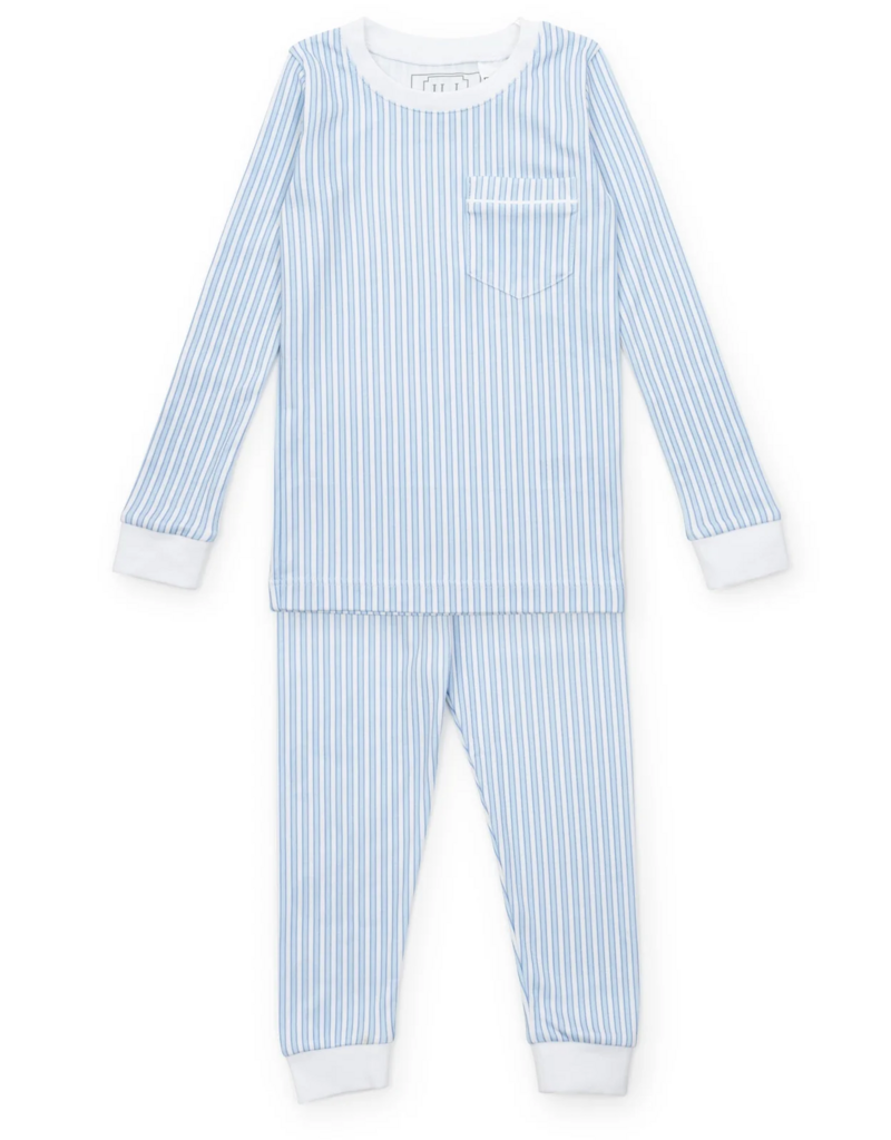 Lila + Hayes Bradford Pima Cotton Pajama Set Classic Stripe