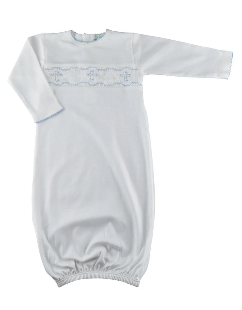 Boys Hand Smocked Cross Daygown