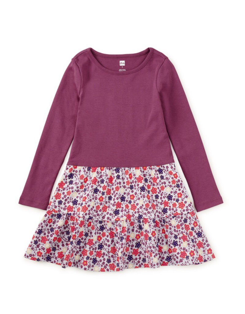 Tea Collection Tiered Skirted Twirl Dress Hanji Floral