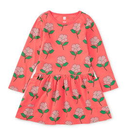 Tea Collection SALE L/S Pocket Dress Winter Camellia