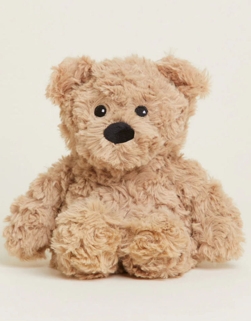 Warmies Brown Curly Bear Junior Warmies