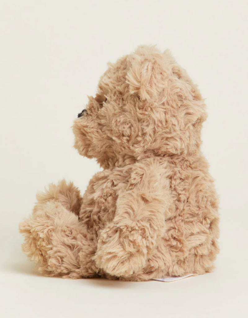 Warmies Brown Curly Bear Junior Warmies