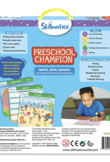 Skillmaticts Preschool Champion Wipe and Write Activity Mats