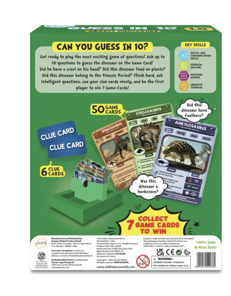 Skillmaticts Guess in 10  - World of Dinosaurs