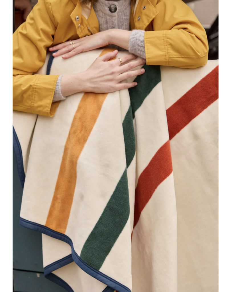 ChappyWrap Vintage Center Stripes Blanket