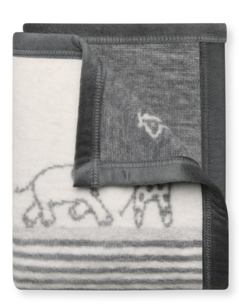 ChappyWrap Jungle Walk Grey Mini Blanket