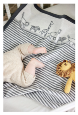 ChappyWrap Jungle Walk Grey Mini Blanket