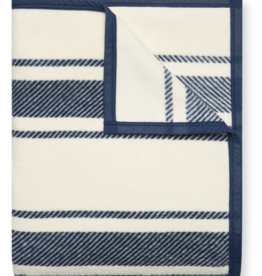 ChappyWrap Dockside Stripe Navy Blanket