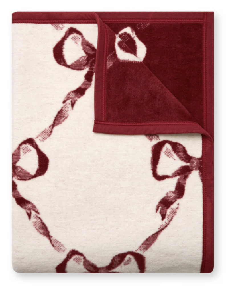 ChappyWrap December Bows Blanket