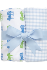 3 Marthas Tractor Set of 2 Burps