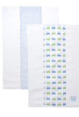 3 Marthas Tractor Set of 2 Burps