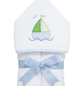 3 Marthas Sailboat Blue Everykid Towel