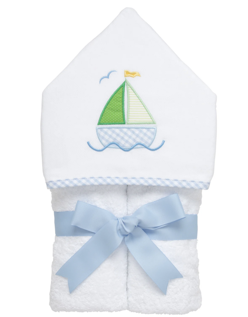 3 Marthas Sailboat Blue Everykid Towel