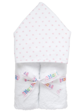 3 Marthas Bow Pink Fabric Everykid Towel